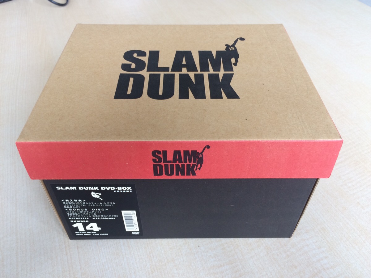 日本通販DVD SLAM DUNK DVD-BOX 三井寿「14」仕様 さ行