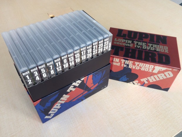 LUPIN THE THIRD second tv,DVD-BOX買取りました！